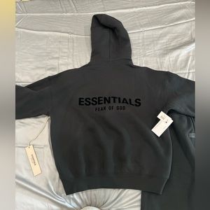 Essentials Fear of God Black Pullover